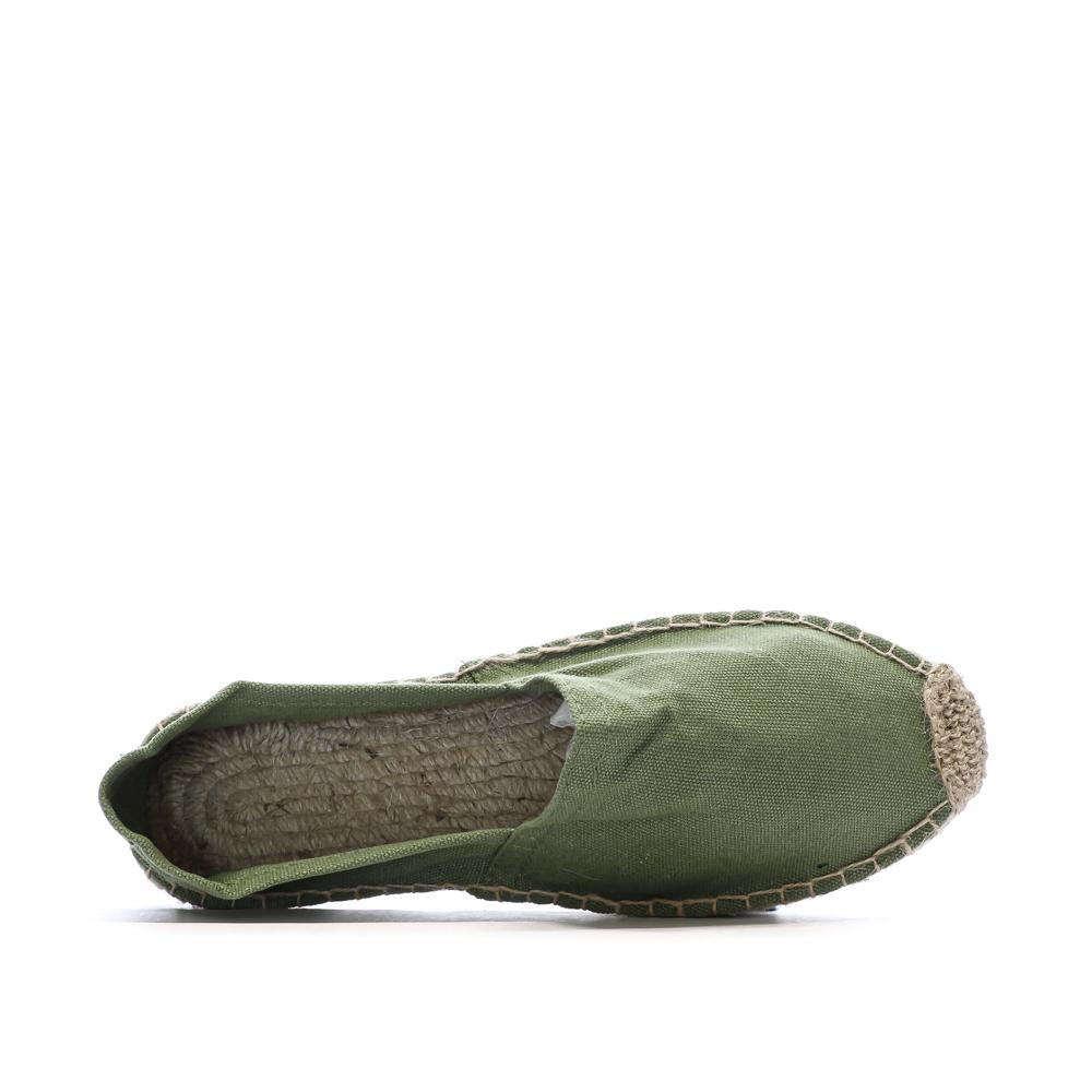 Espadrilles Vert Femme Ushuaia Dimitrie vue 4