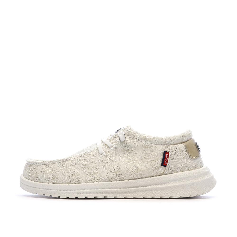 White Women’s Fusion Flower Shoes affordable