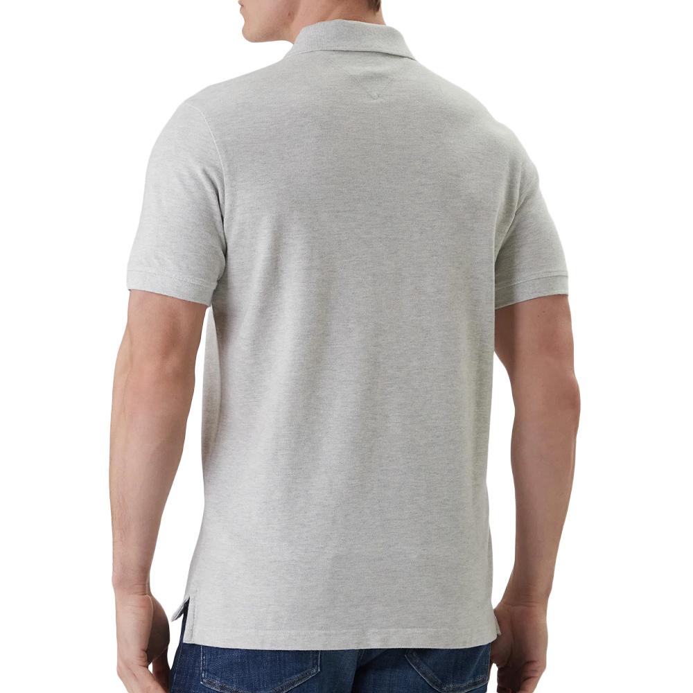 Polo Gris Homme Tommy Hilfiger Regular vue 2