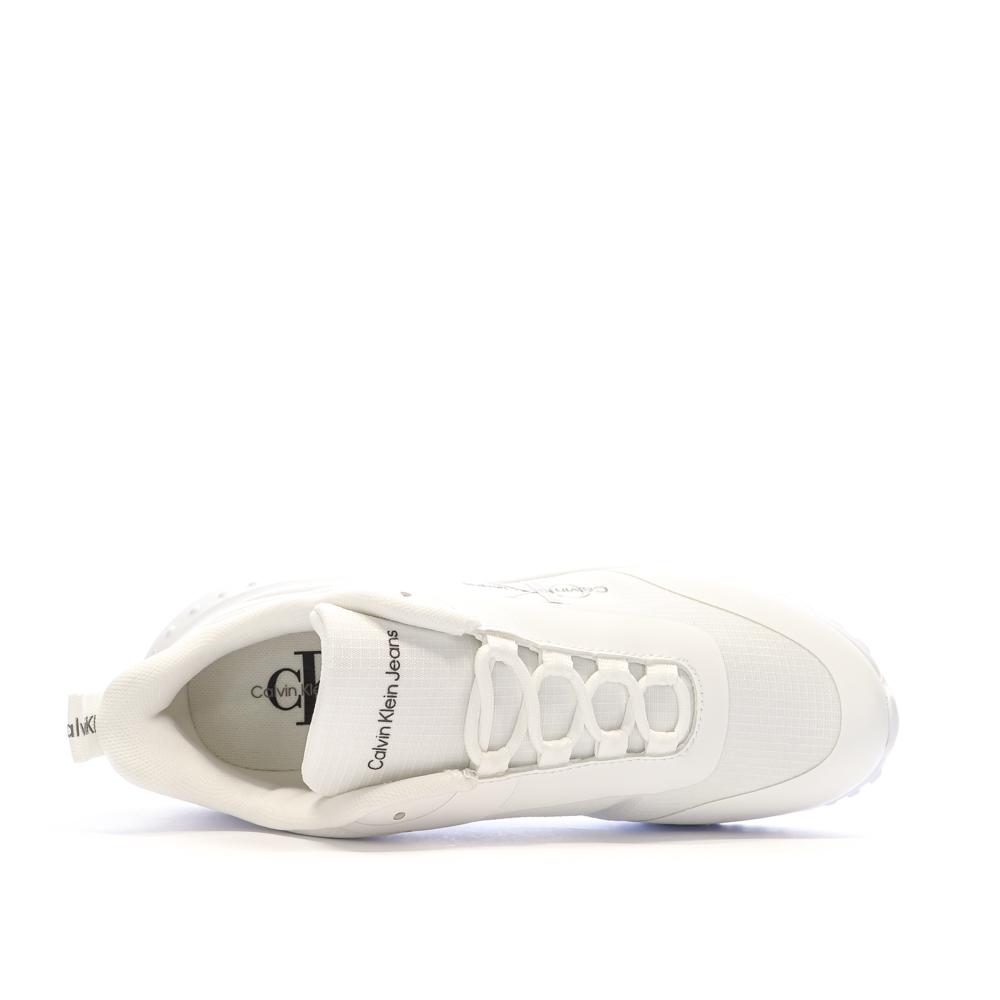 Baskets Blanches Femme Calvin Klein Jeans Eva Runner Low vue 4