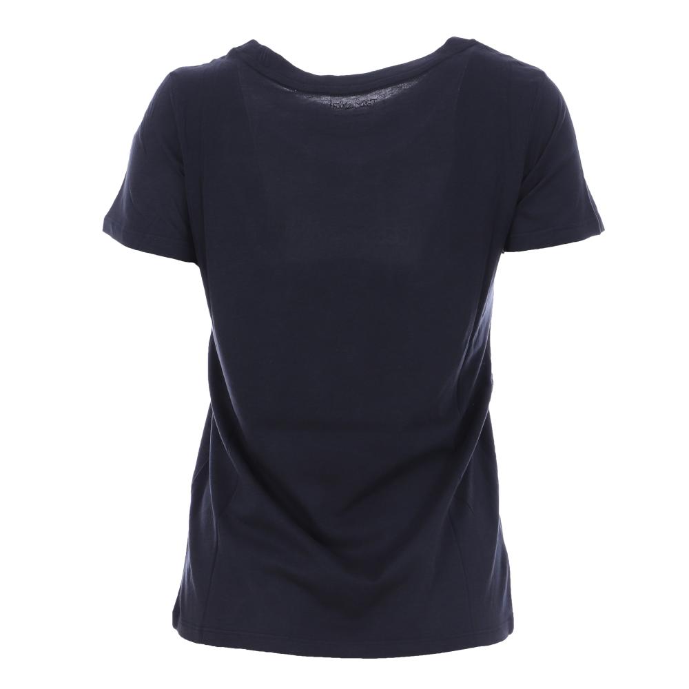 T-Shirt Marine Femme Teddy Smith TICIA vue 2