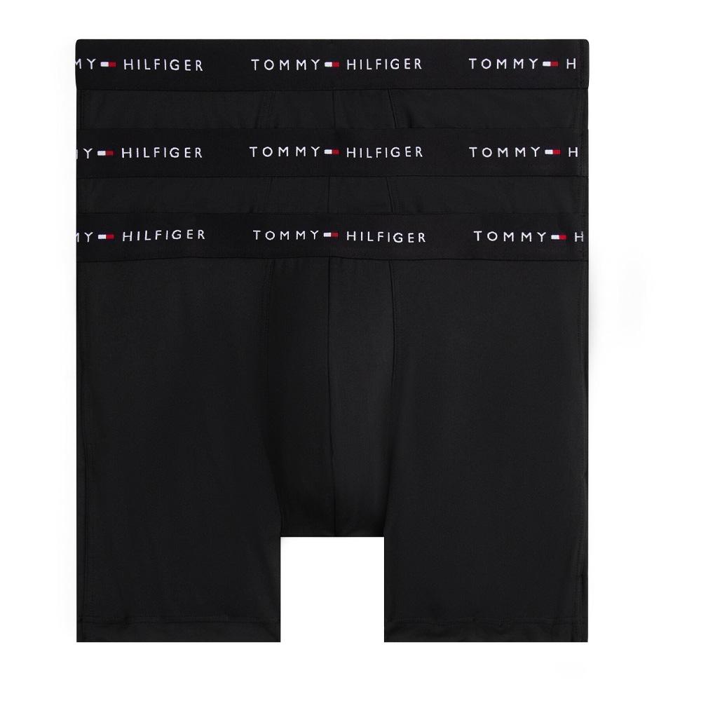 3x Boxers Noir Homme Tommy Hilfiger Brief UM0UM03618 vue 3