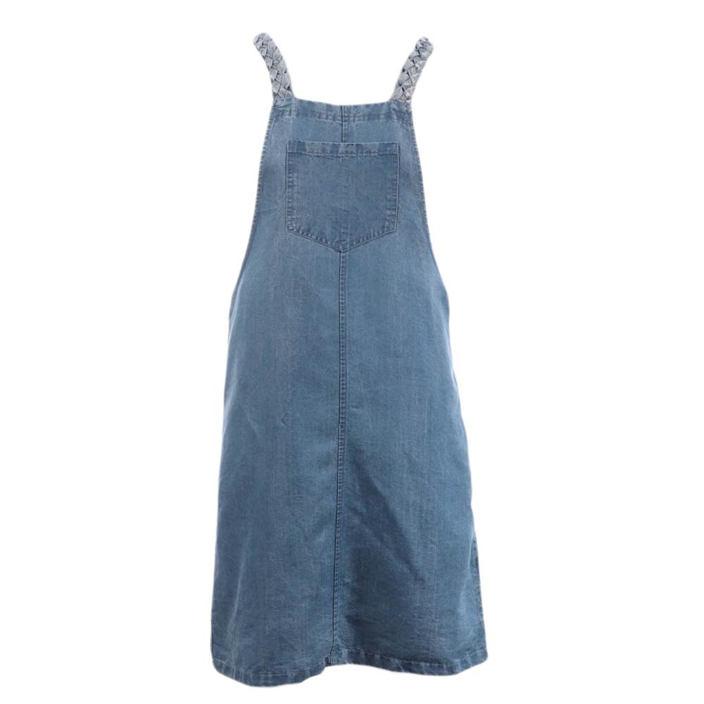 Robe en jean Bleu Fille Teddy Smith Rafel pas cher