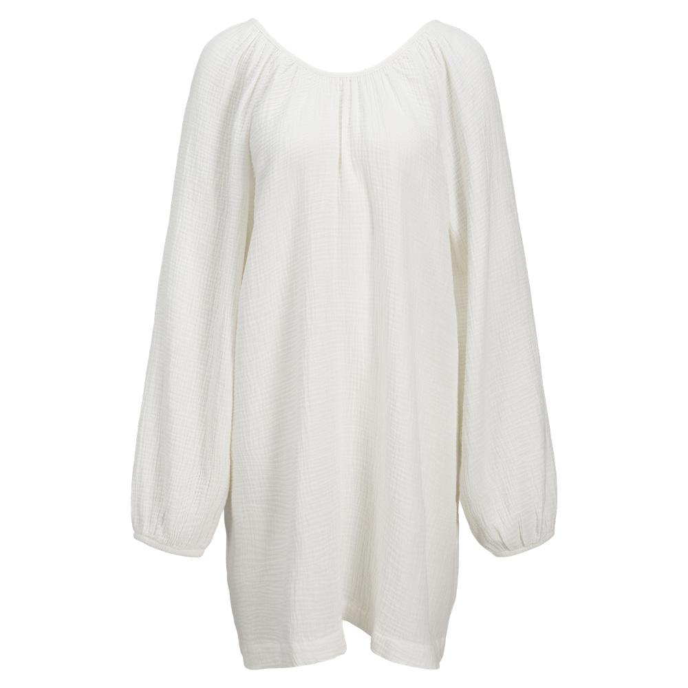 Robe Blanche Femme JJXX Muslin vue 3