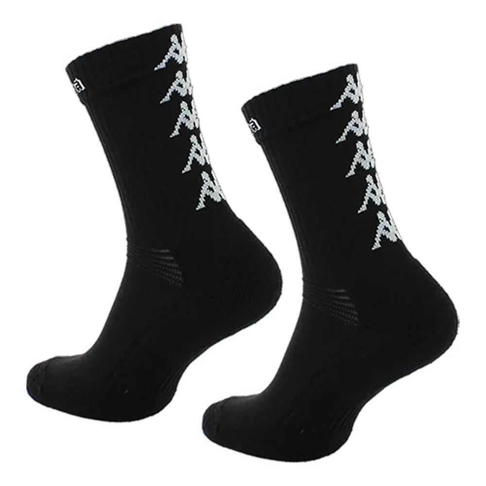 Chaussettes de Sport Noires Kappa Eleno pas cher