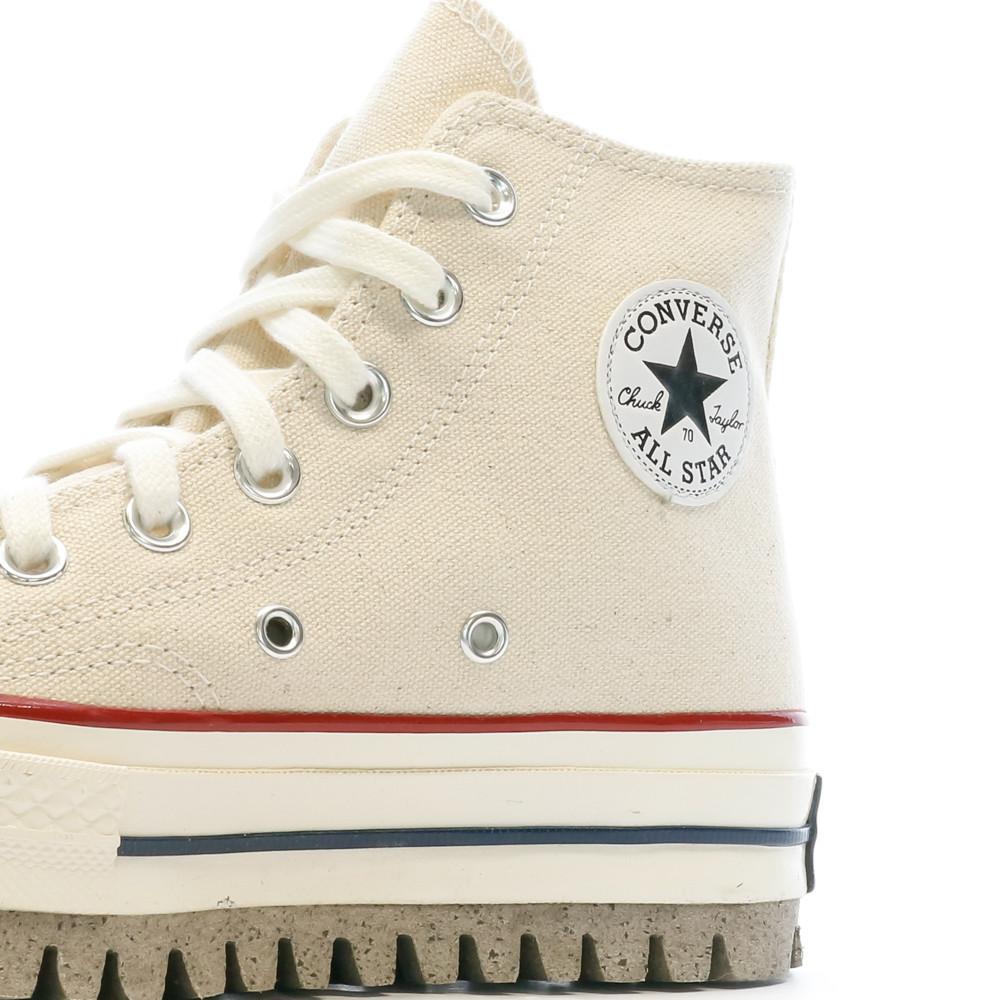 Baskets Écru Femme Converse Chuck 70 Canvas vue 7