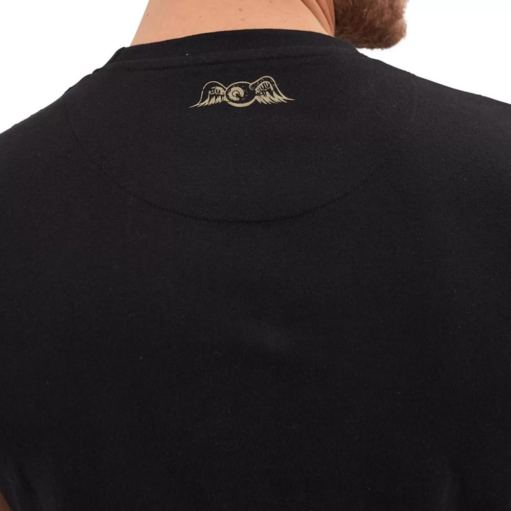 T-shirt Noir Homme Von Dutch FLASH vue 2