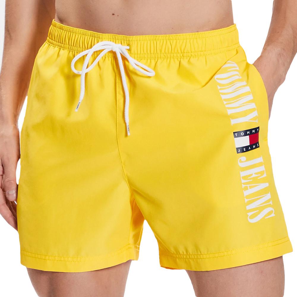 Short de bain Jaune Homme Tommy Jeans 2954 pas cher