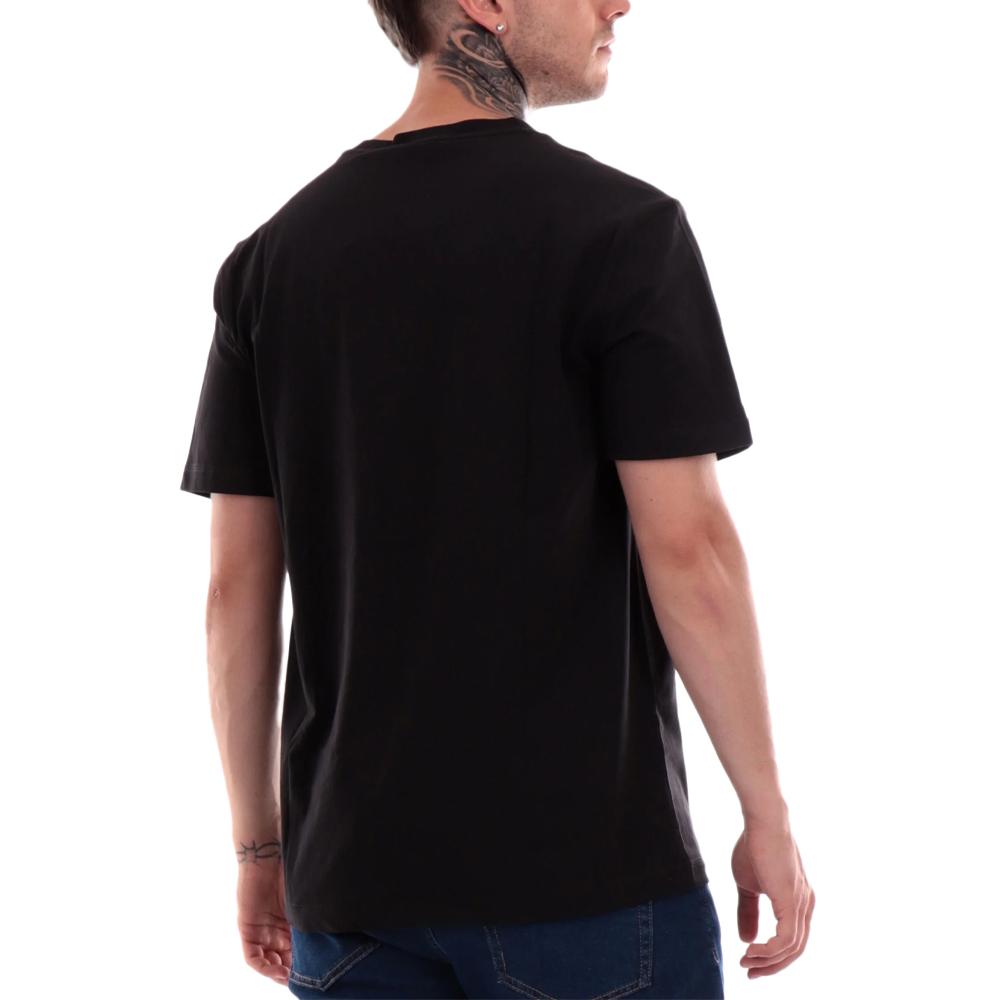 T-shirt Noir Homme Calvin Klein Jeans MonologoBeh vue 2
