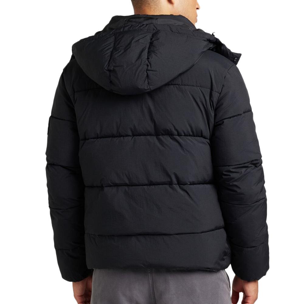 Doudoune Noire Homme Calvin Klein Jeans Non Down vue 2