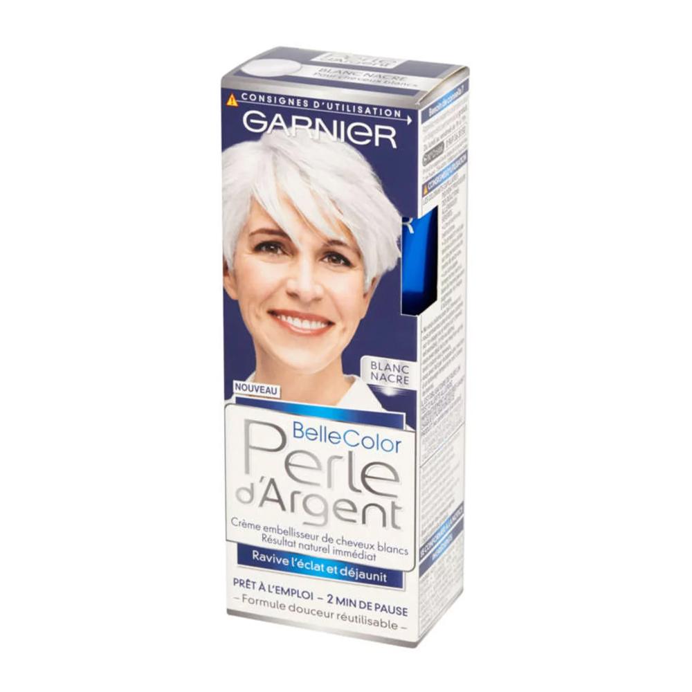 Crème embellisseur Garnier B.color Perle Argent Blanc Nacre pas cher