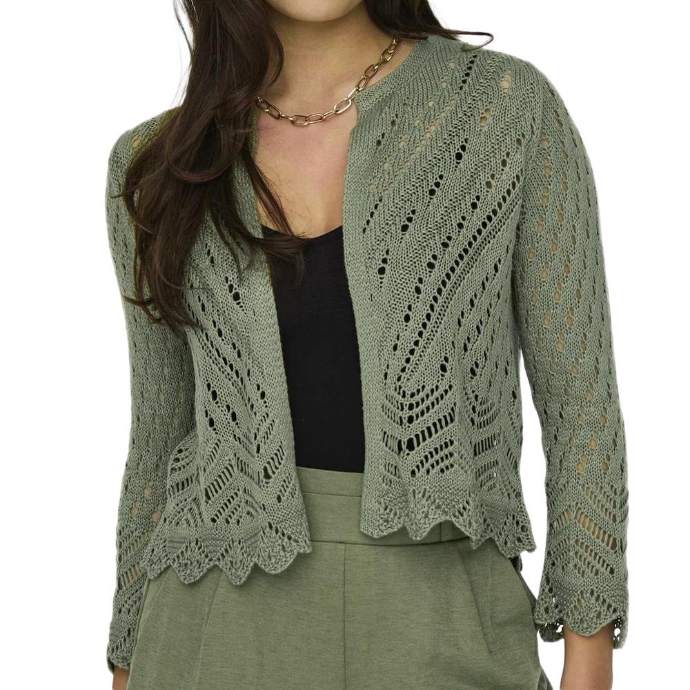 Cardigan Kaki FemmeJDY Sun 3/4 Cropped pas cher