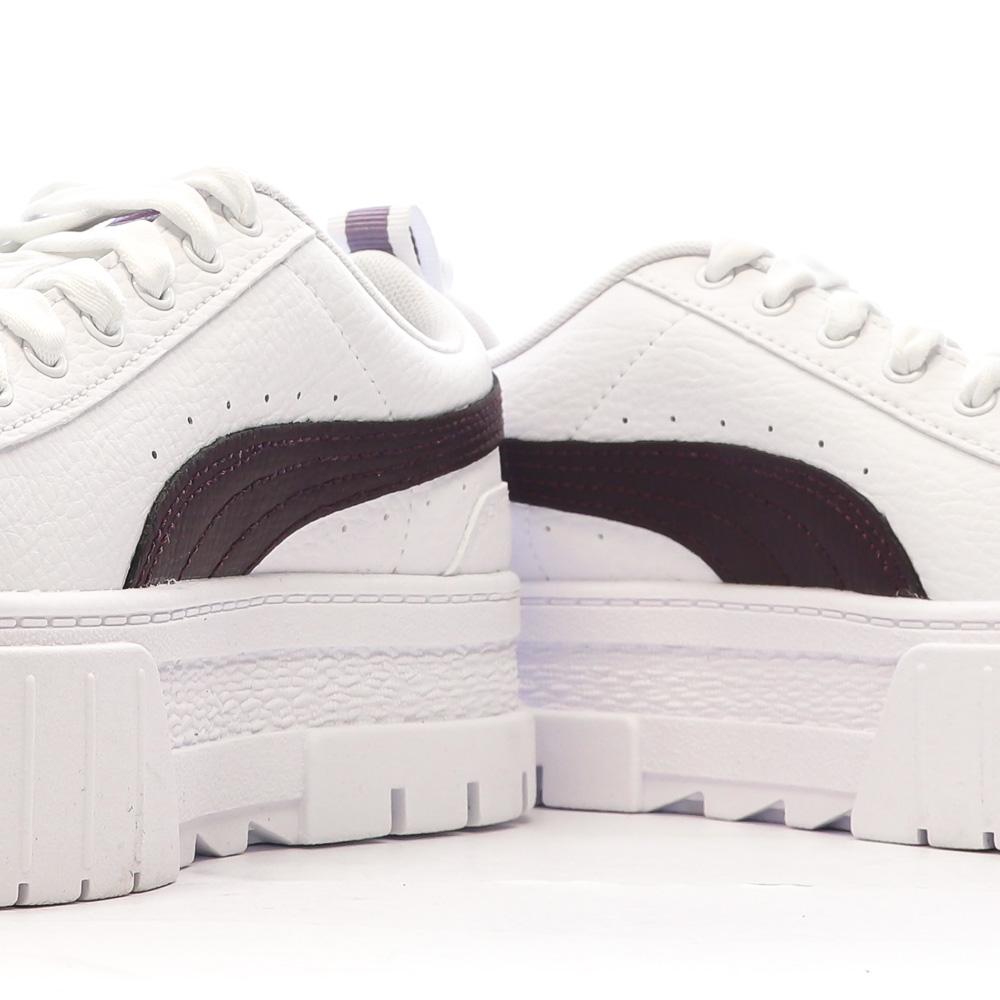 Baskets Blanches/Noires Fille Puma Mayze vue 7