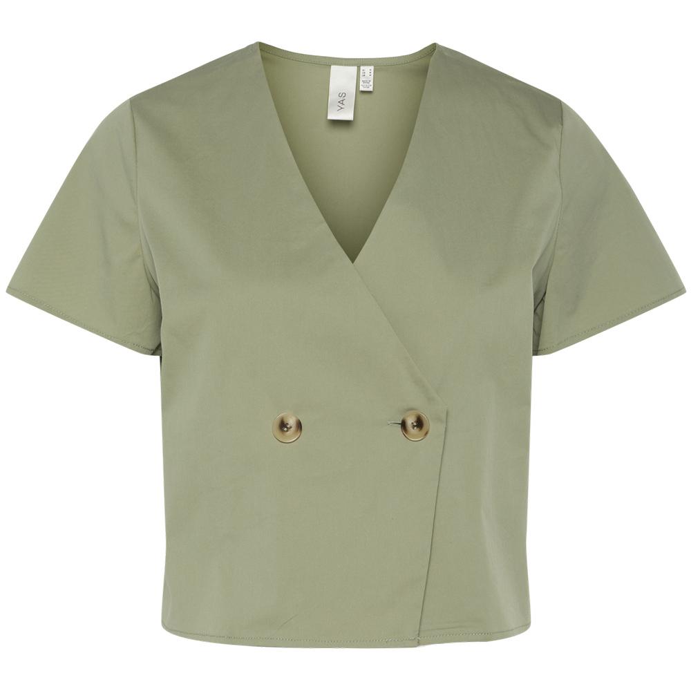 Blouse Verte Femme YAS meri pas cher