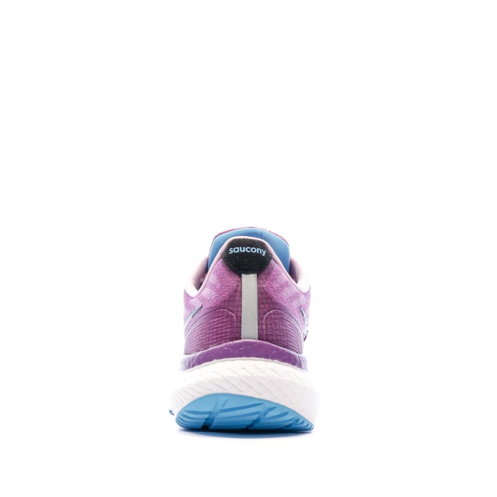 Chaussures de running Mauve Femme Saucony Triumph 19 vue 3