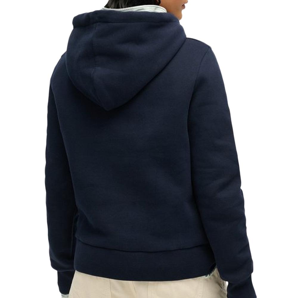 Sweat Marine Femme Superdry Floral Hood vue 2