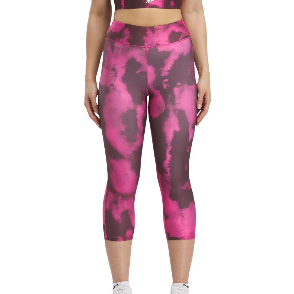 Legging Rose/Mauve Femme Reebok Train pas cher