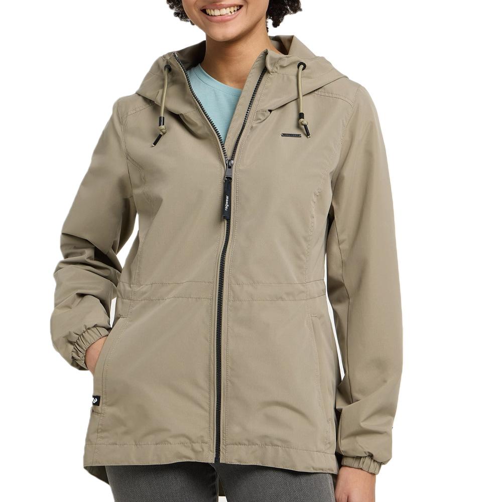 Veste Zippé Kaki Femme Ragwear RONETTE pas cher