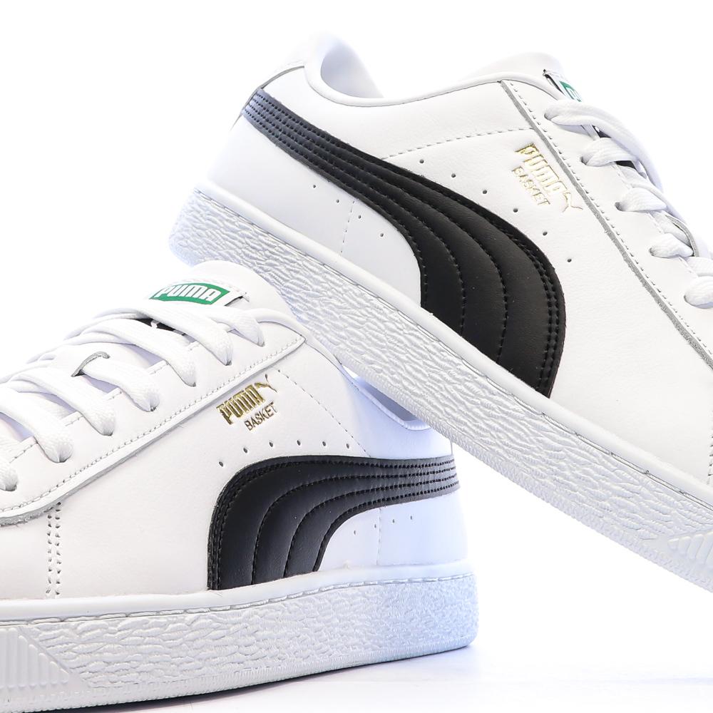Baskets Blanches Homme Puma Basket Classic XXI vue 7