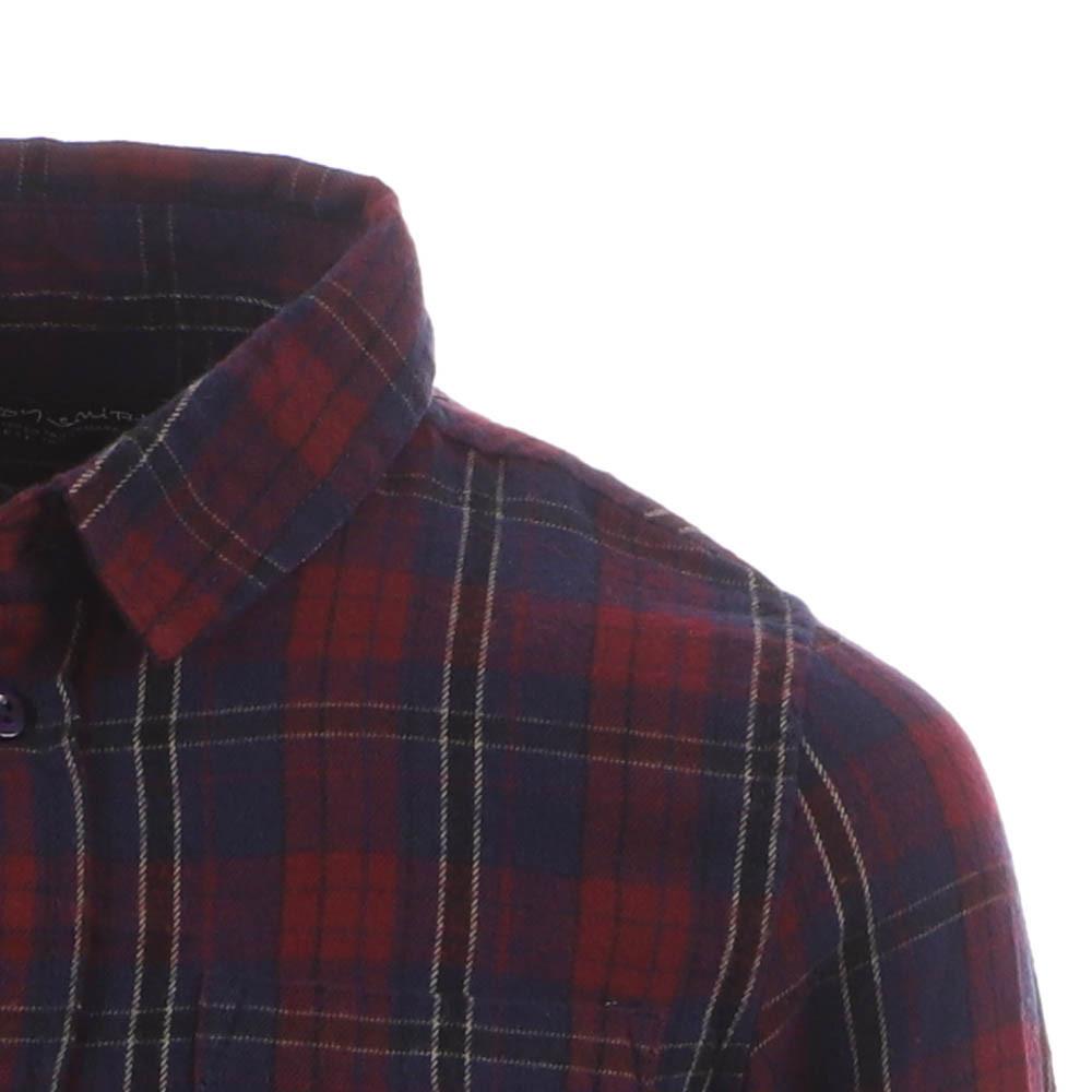 Chemise Rouge/Marine Garçon Teddy Smith Check vue 3