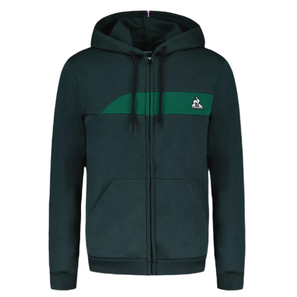 Sweat Zippé Vert Homme Le Coq Sportif Saison 2 vue 3