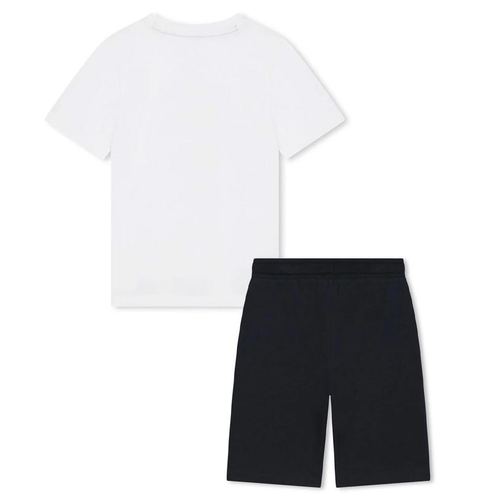 Pyjama Blanc/Noir Ado Timberland T60050 vue 2