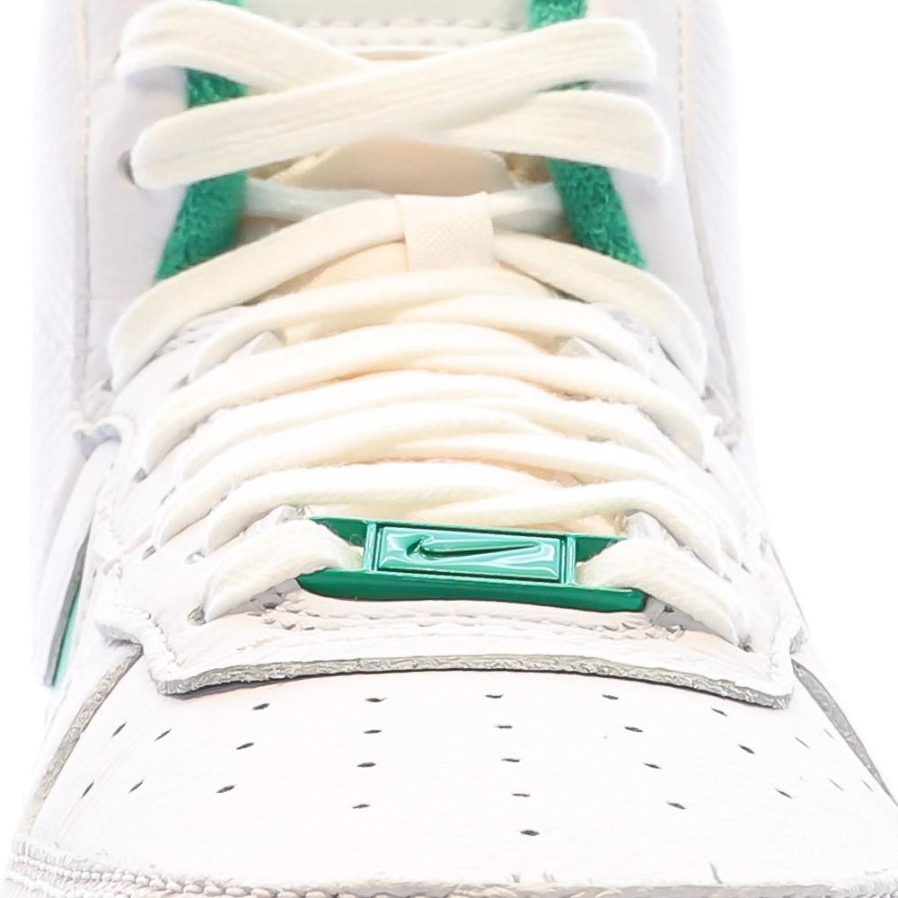 Basket Blanc/Vert Femme Nike Air Force 1 Sculpt vue 7