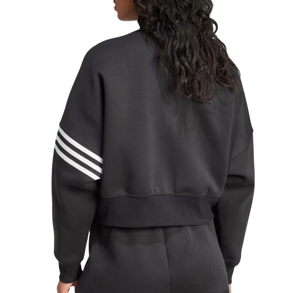 Veste Noire Femme Adidas Neucl vue 2