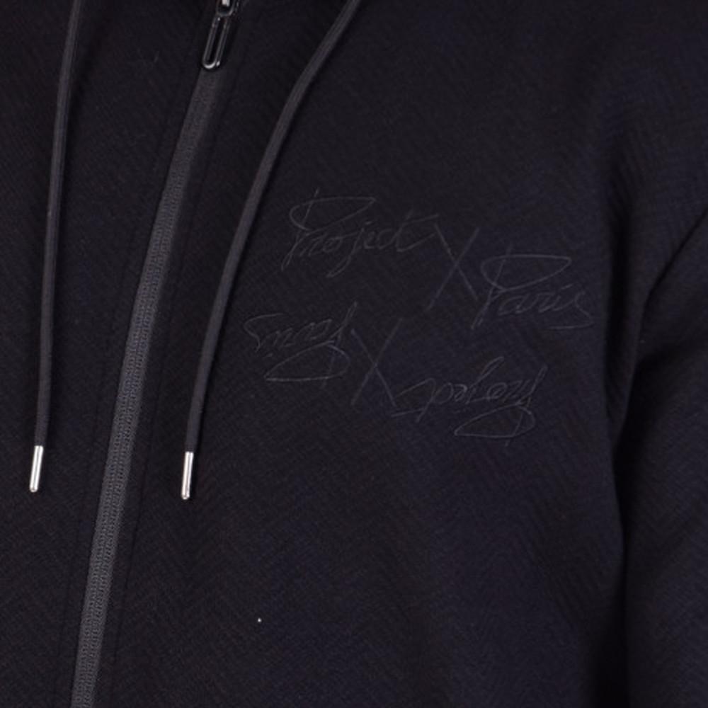 Sweat Zippé Noir Homme Project X Paris 2230164 vue 3