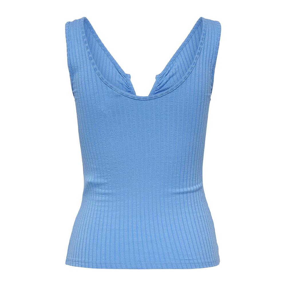 Débardeur Bleu Moyen Femme JDY Fransiska vue 2