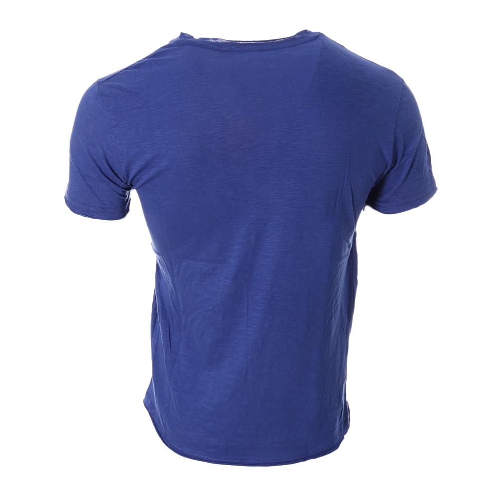T-shirt Bleu Royale Homme Paname Brothers TAZIO vue 2