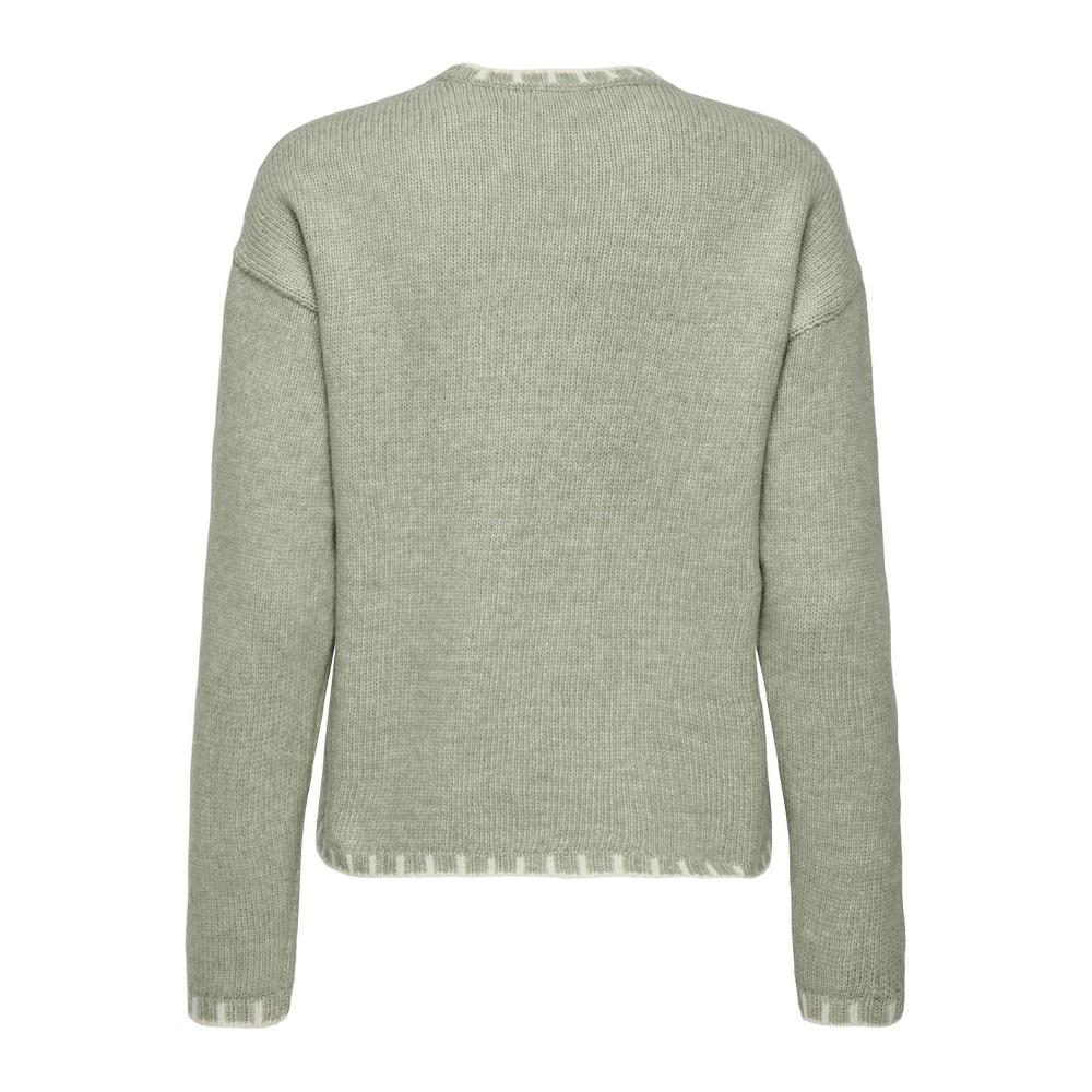 Pull Vert Clair Femme JDY Silja vue 2