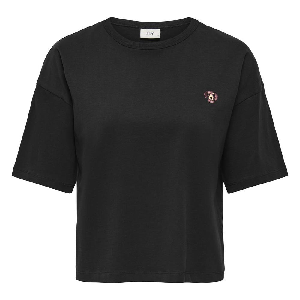 Camiseta negra de mujer JDY Cally barato