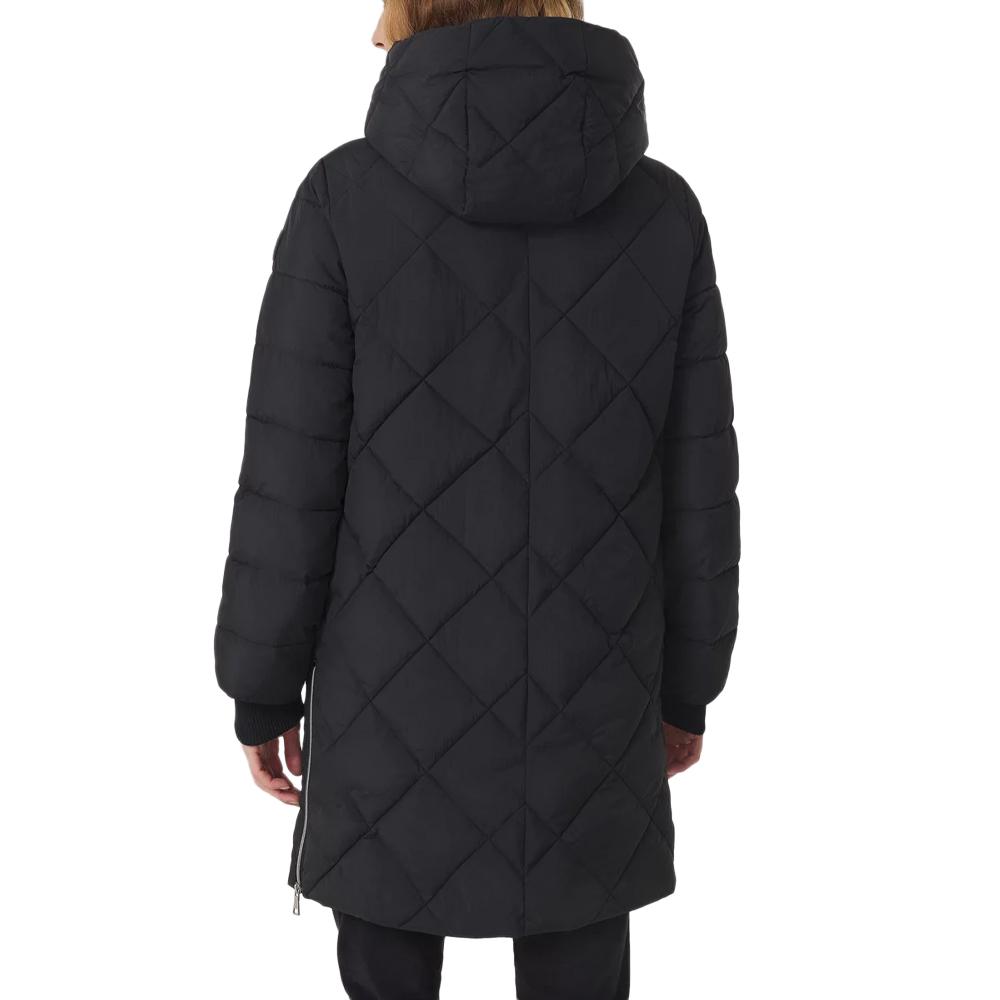 Doudoune longue Noire Femme TBS Gretalon vue 2