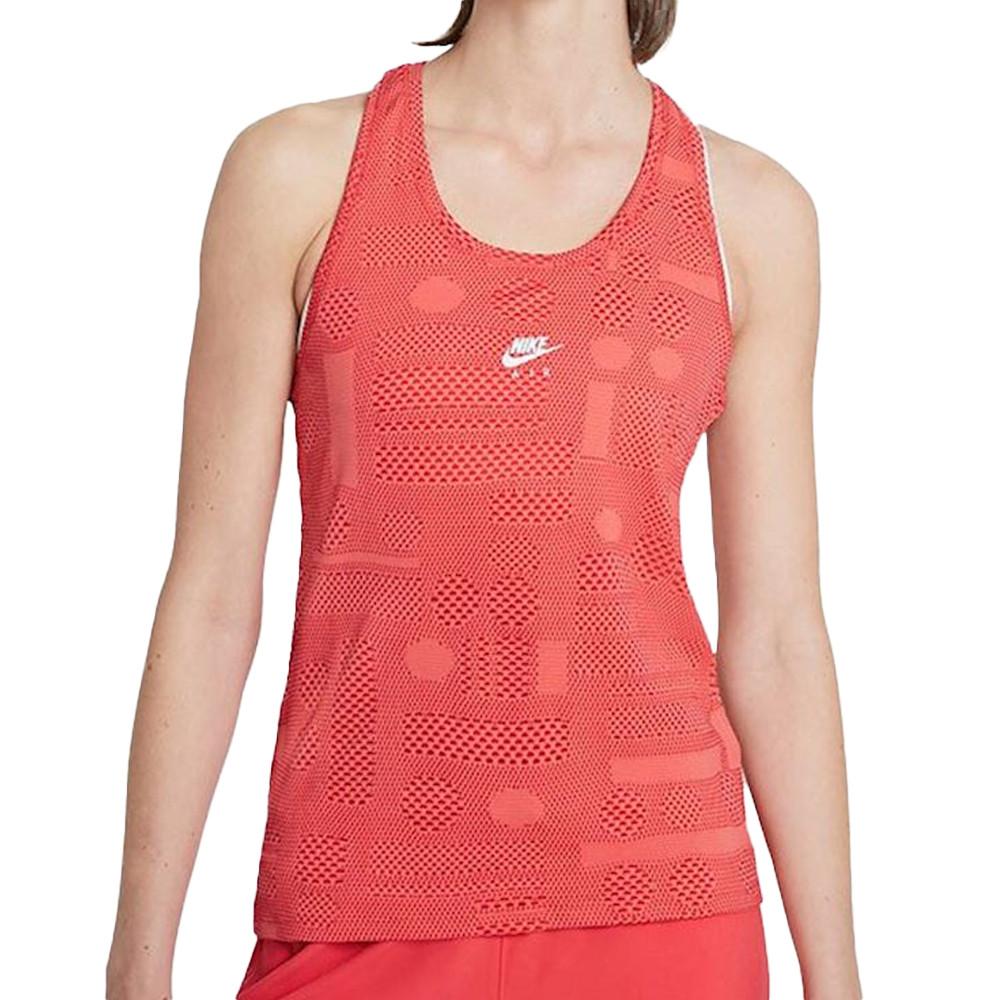 Débardeur Rouge Femme Nike Air pas cher