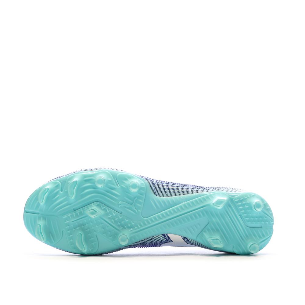 Chaussures de Foot Bleues Homme Puma Future 7 Match FG/AG vue 5