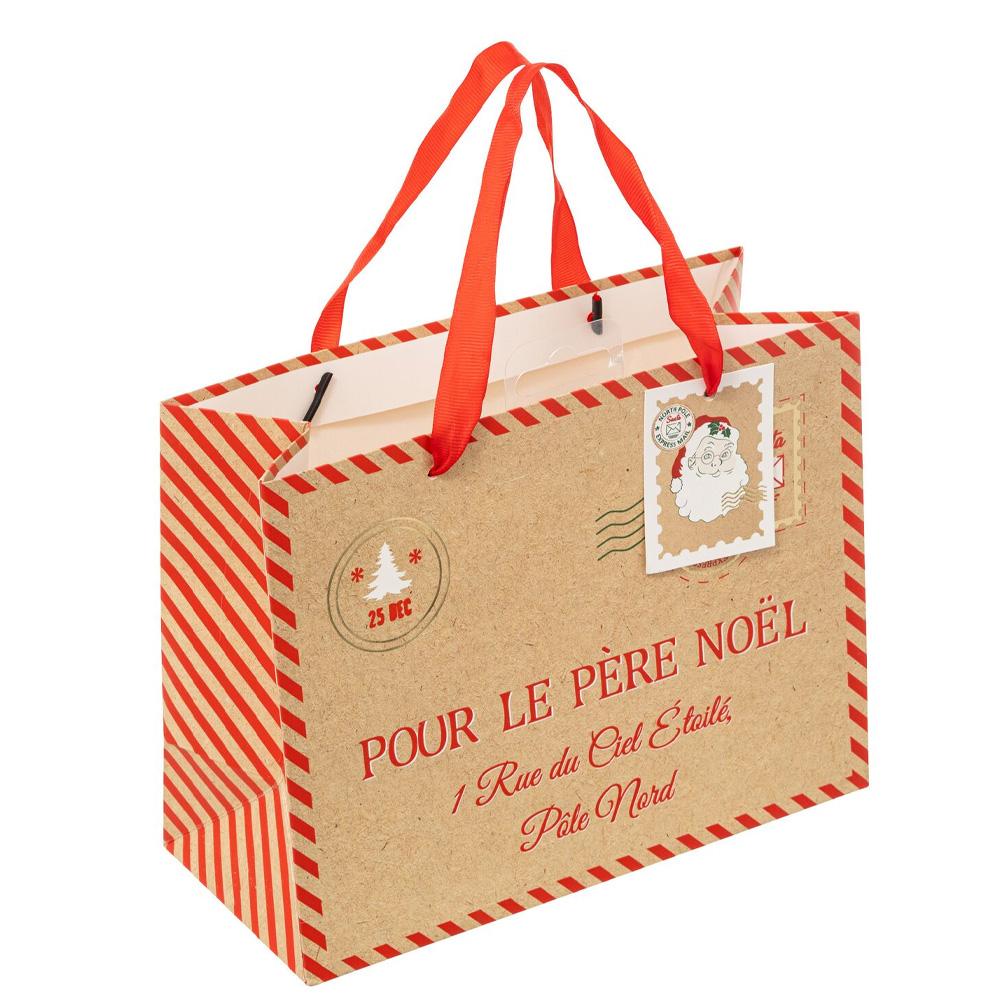 Poche Cadeau du Père Noël Atmosphera Santa 25 pas cher