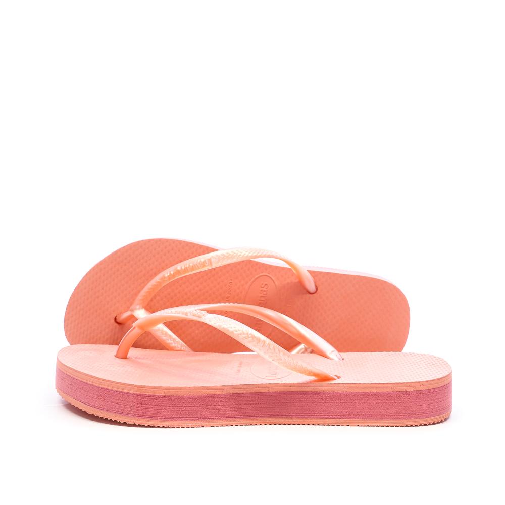 Tongs Rose Femme Havaianas Slim Platform Infrad pas cher