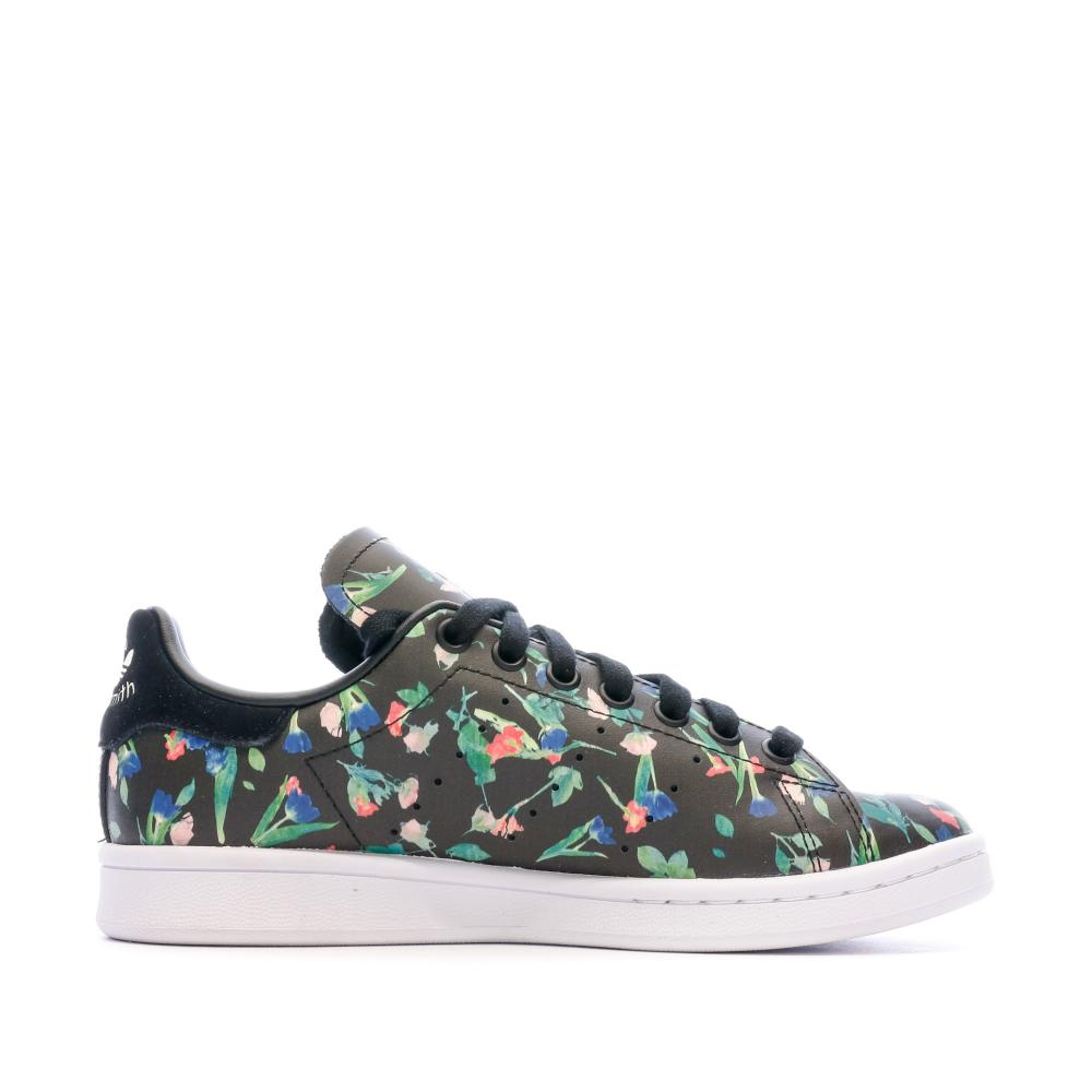 Baskets Noires Femme Adidas Stan Smith W vue 2