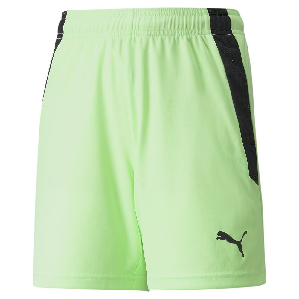 Short de Sport Vert Garçon Puma Teamliga pas cher