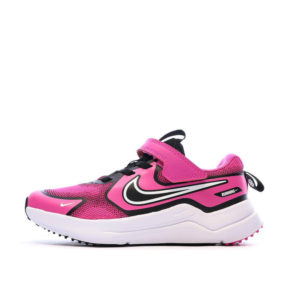 Baskets Rose/Noir Fille Nike Cosmic Runner pas cher