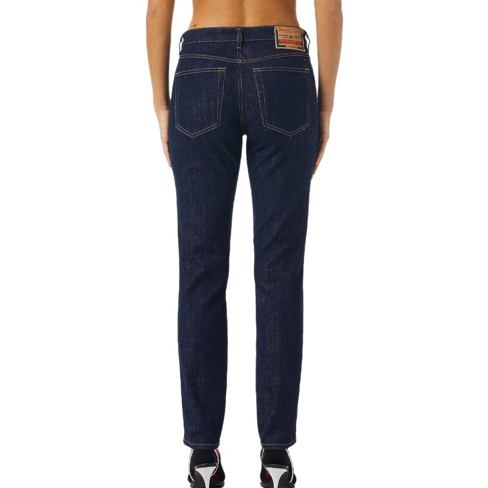 Jean Bleu Foncé Femme Diesel BabhilaC17 vue 2