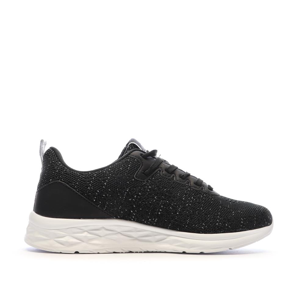 Baskets Noires Femme KAPPA Rostie vue 2