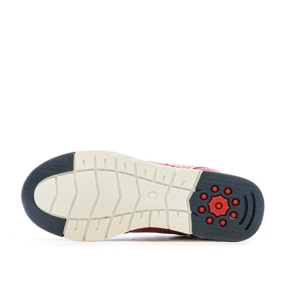 Baskets Rouge Femme RELIFE Hermio vue 5