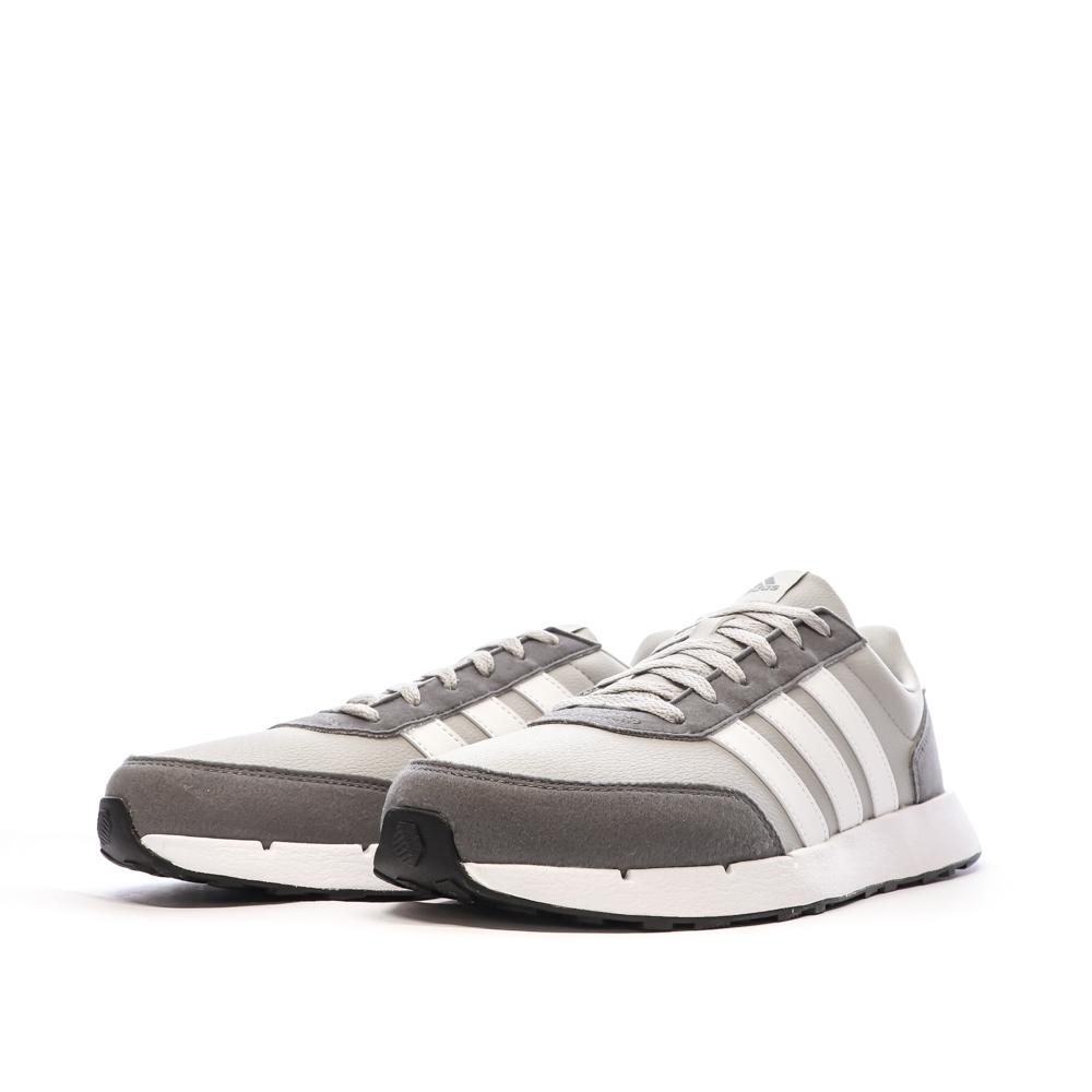 Baskets Grise Homme Adidas Run50s vue 6
