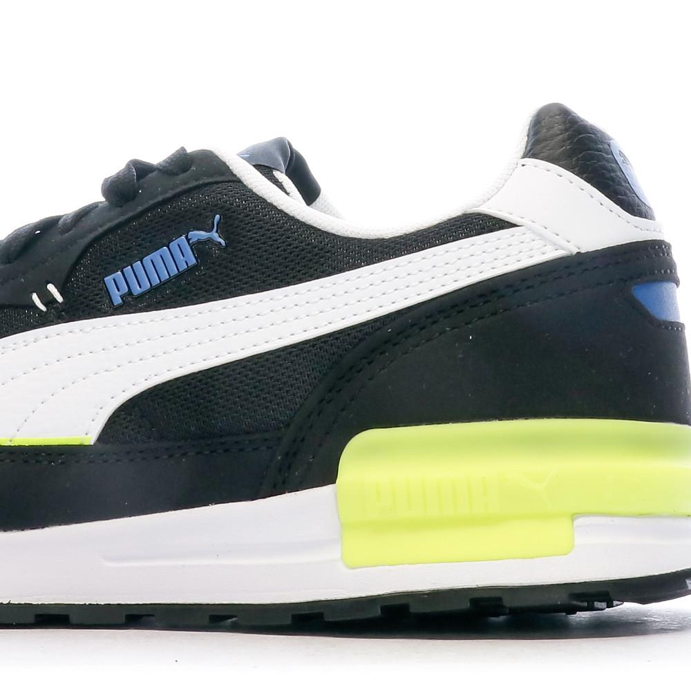 Baskets Noire/Jaune Homme Puma Graviton vue 7