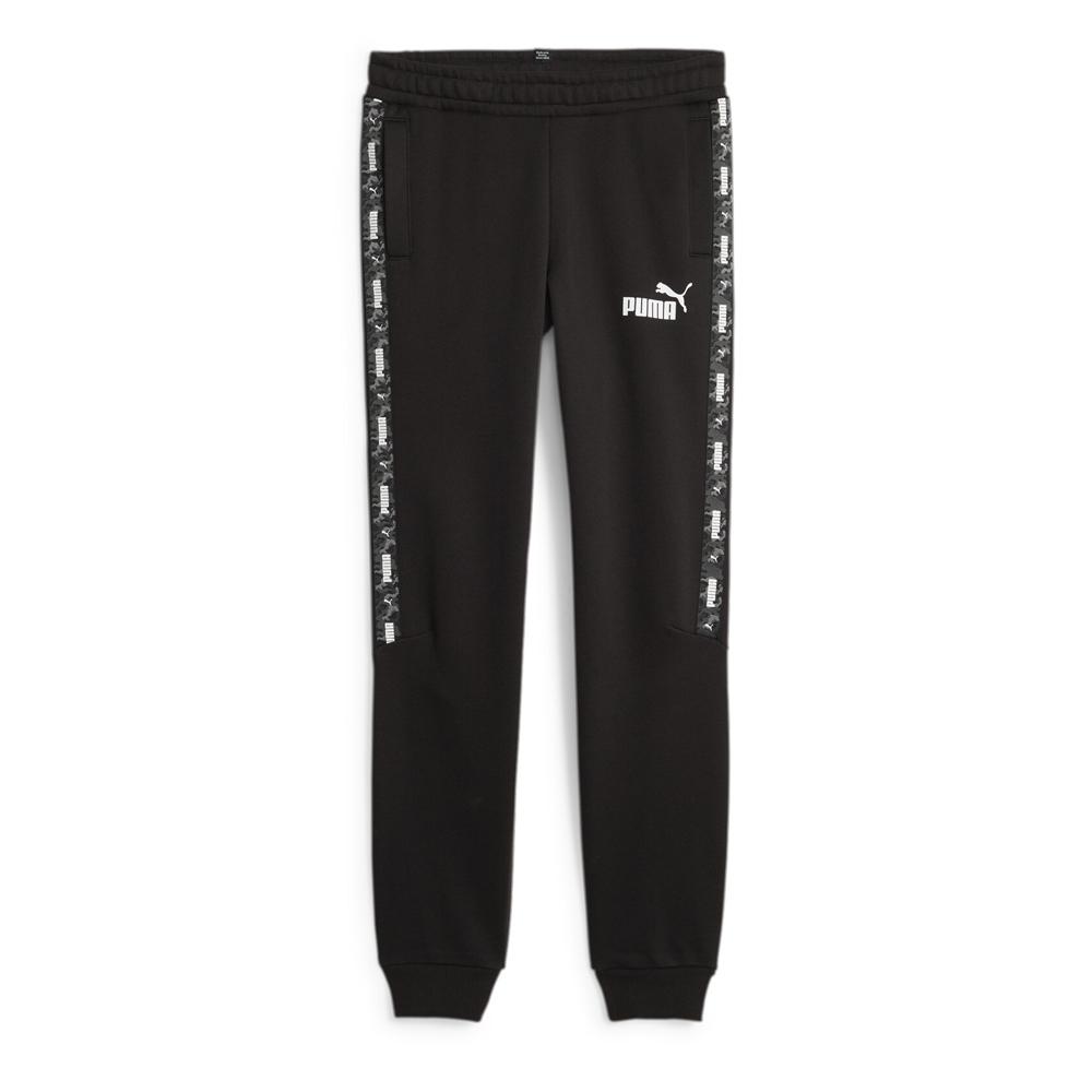 Jogging Noir Garçon Puma Tape Camo pas cher