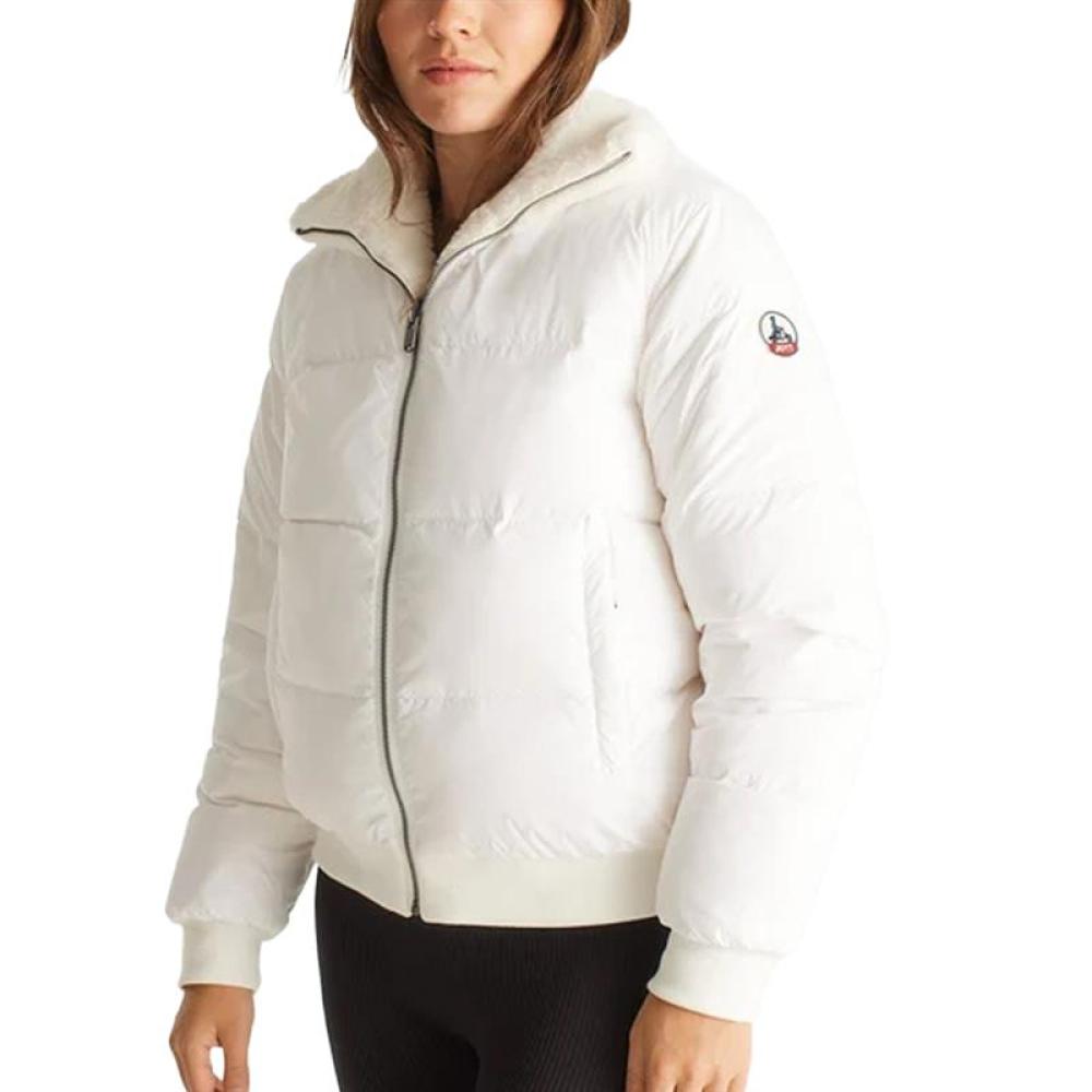 Doudoune Matelassée Doudoune Courte Blanche Femme Pas Cher