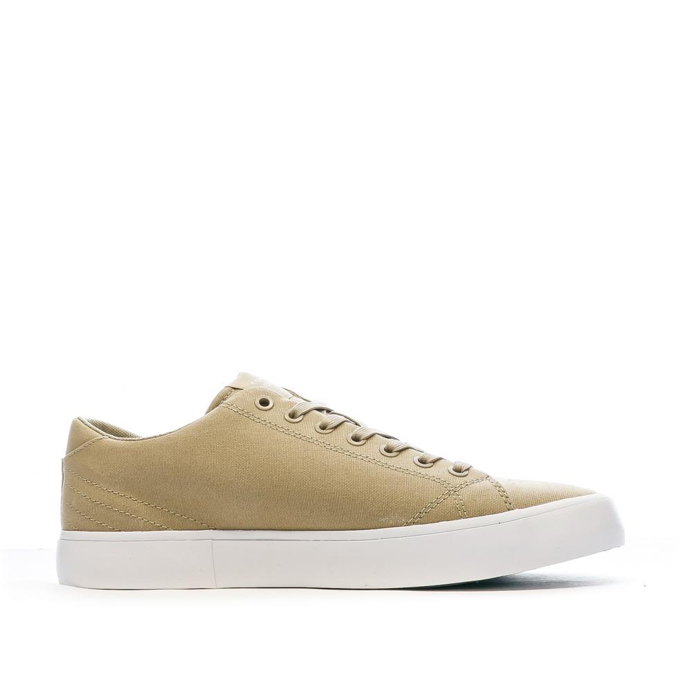 Baskets Beige Homme Tommy Hilfiger Low Canva vue 2