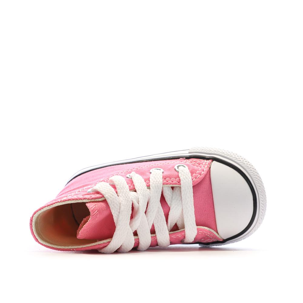 Baskets Roses Fille Converse Chuck Taylor All Star vue 4